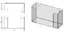 Disposable Glove Box Wall Mounted Dispenser / Holder, 1pc Per Case